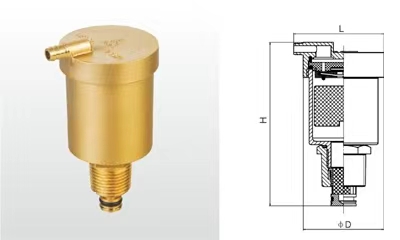 临沂B725X-16T黄铜自动排气阀