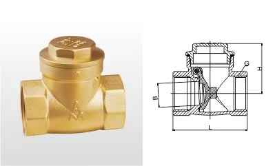 临沂H41W-16T黄铜止回阀